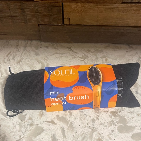 soleil Hair Free With 3 Purchase Soleil Mini Heat Brush Apricot Poshmark
